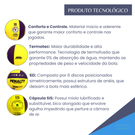 BOLA VÔLEI PENALTY 8.0 PRO IX