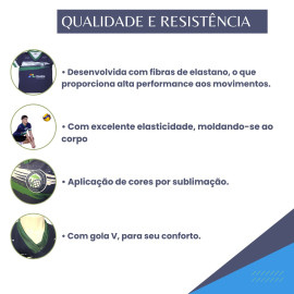 CAMISA DE TREINO FEMININA SELEÇÃO PARANAENSE 